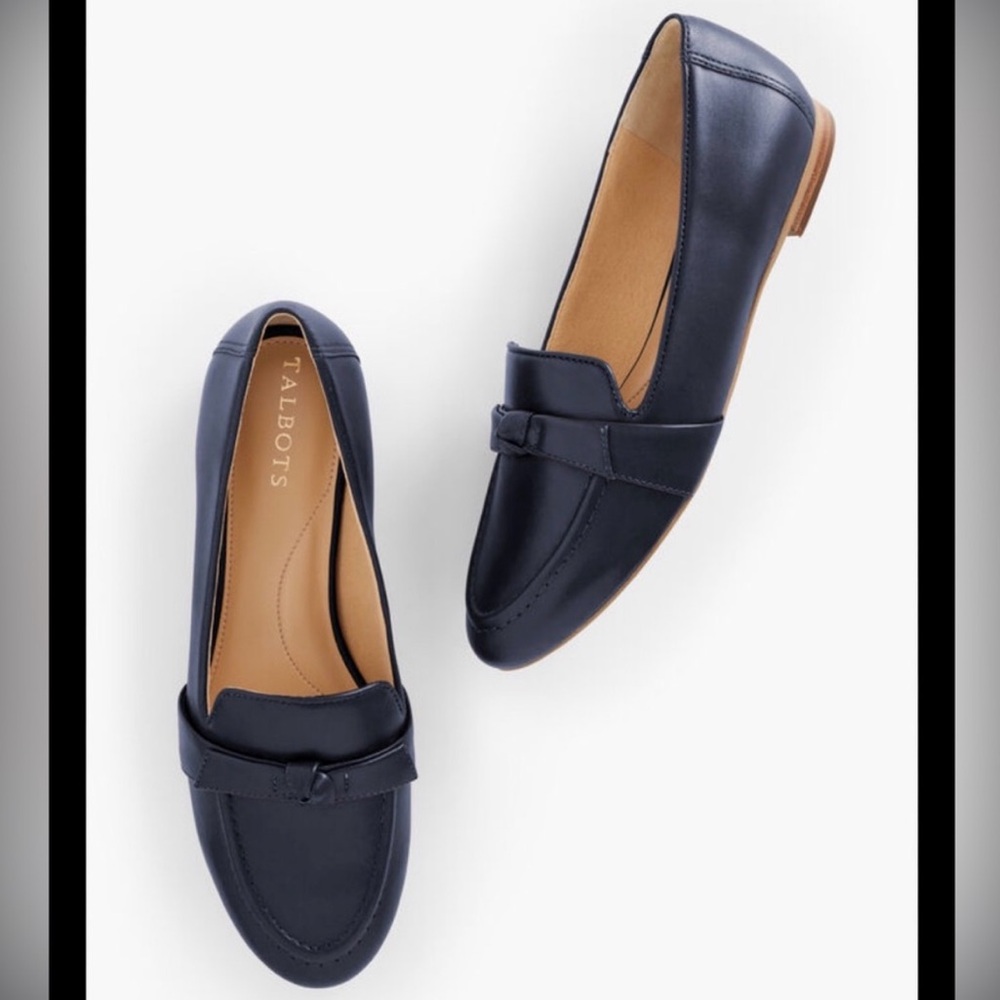 Talbots Ryan Bow Loafers Flats